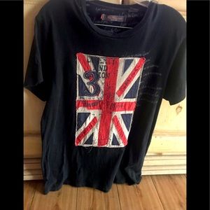 Black Tshirt  God save The Queen  logo